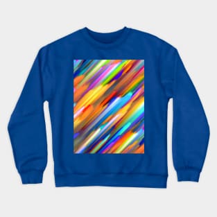 Colorful digital art splashing G391N Crewneck Sweatshirt